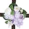 38" Purple & White Remembrance Cross by Ashland®